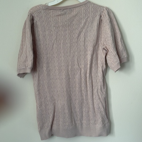 Adrianna Papell Tan/Pink Knit Top - Picture 4 of 4